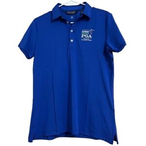 Ralph Lauren Blue Polo Golf “KPMG Women’s PGA Atlanta Athletic Club Shirt Sz-M